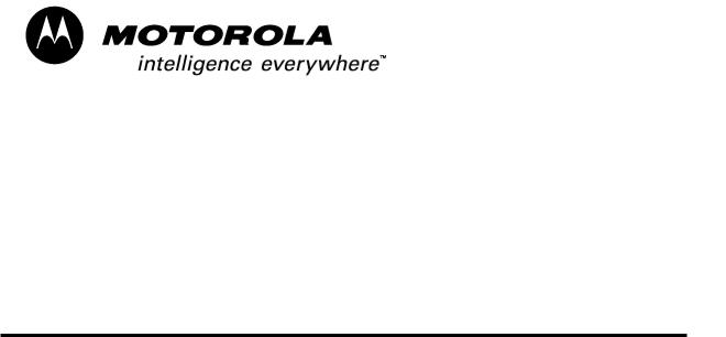 Motorola V300, V303, V400, V500, V525 Service Manual