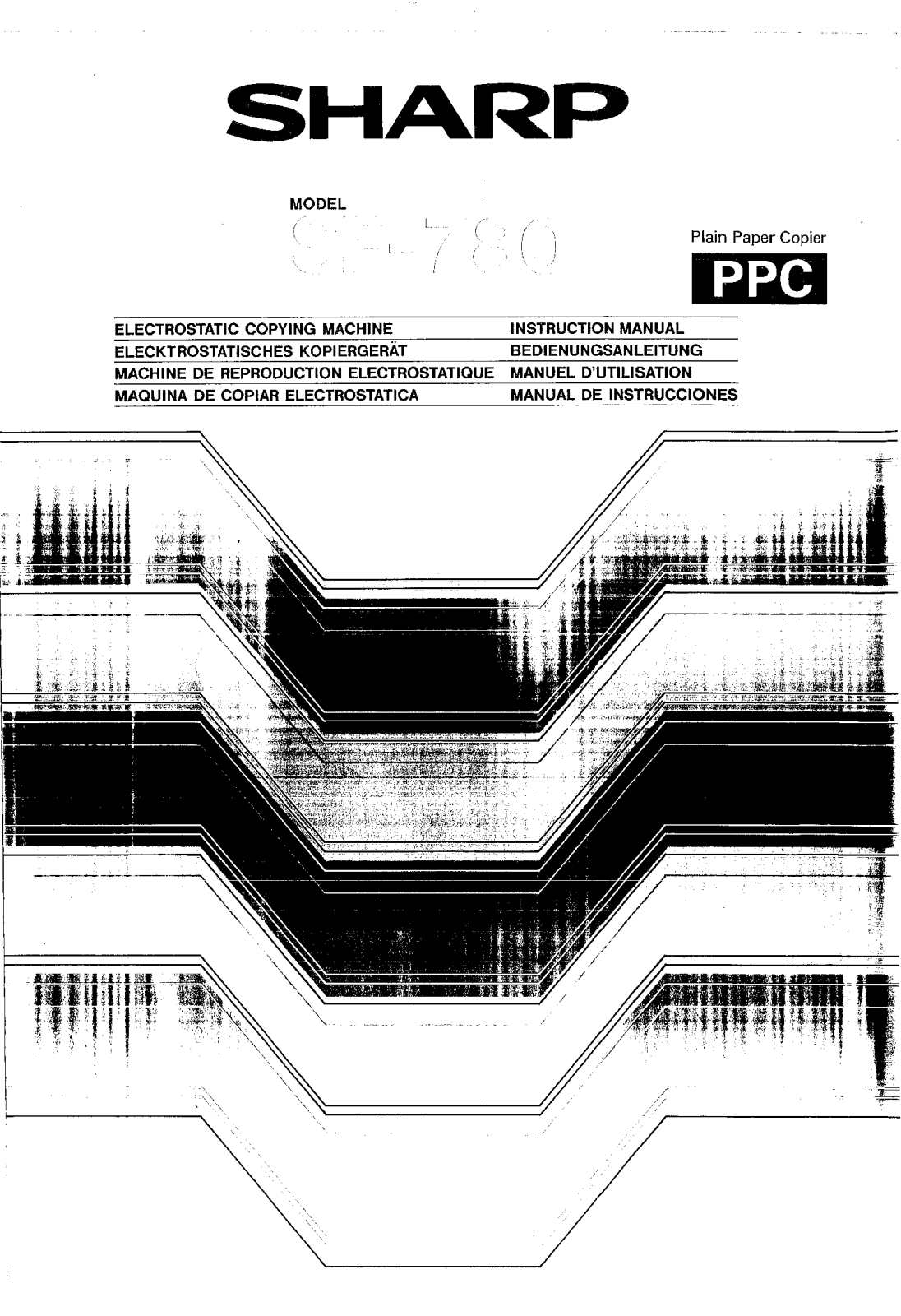 Sharp SF-780 User Manual