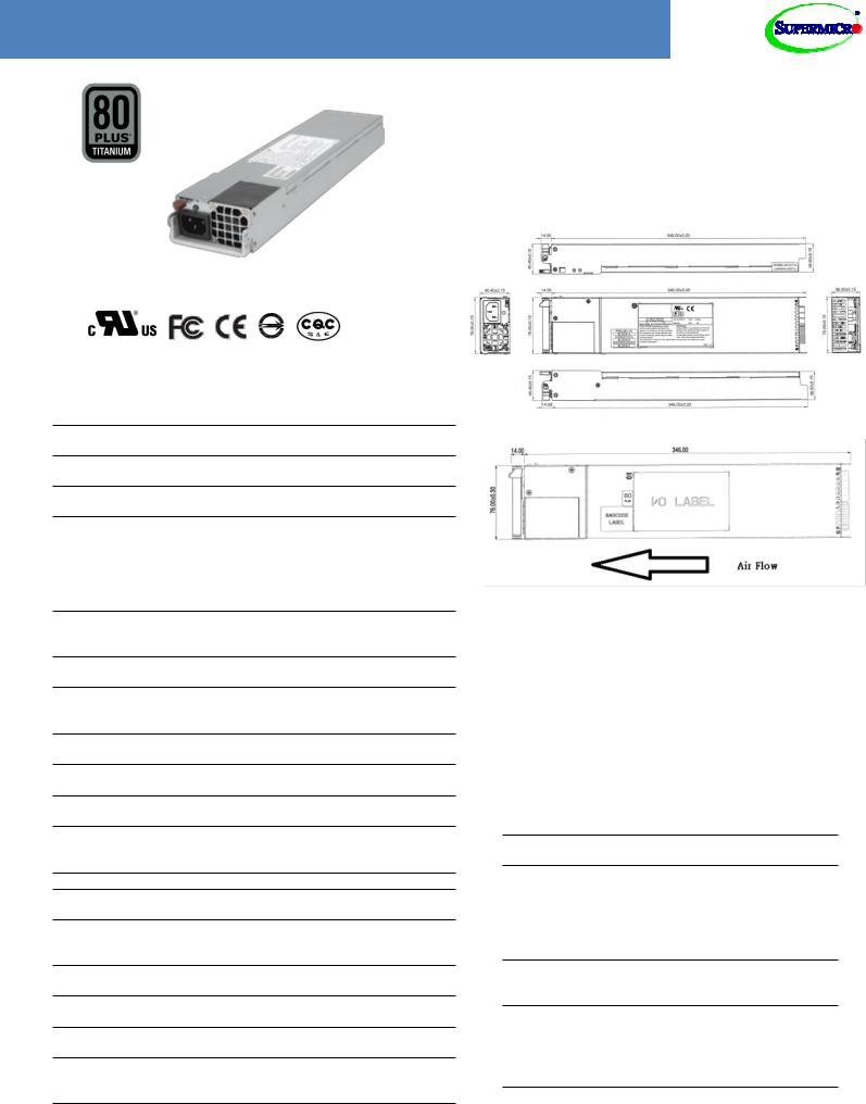 Supermicro PWS-1K68A-1R User Manual