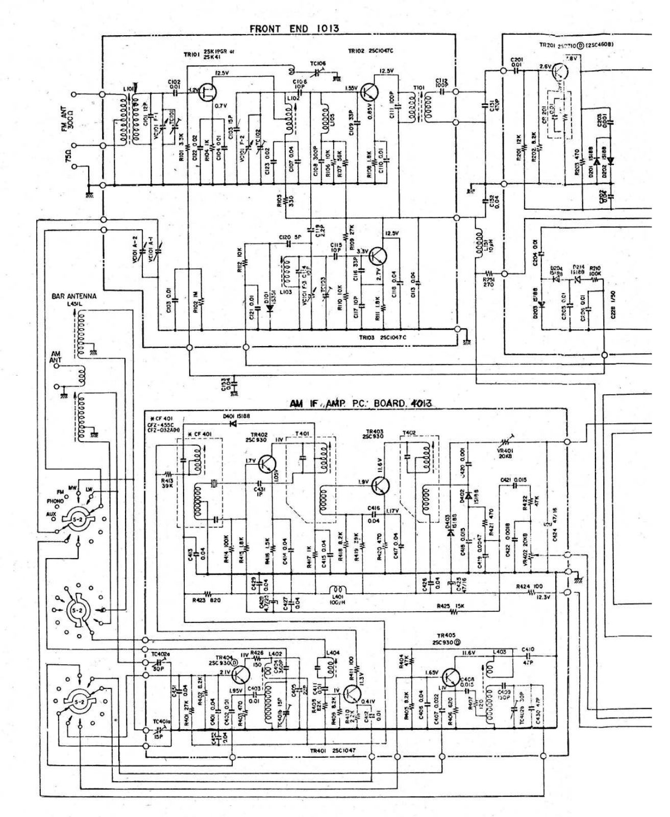 Akai AA8030 Schematic