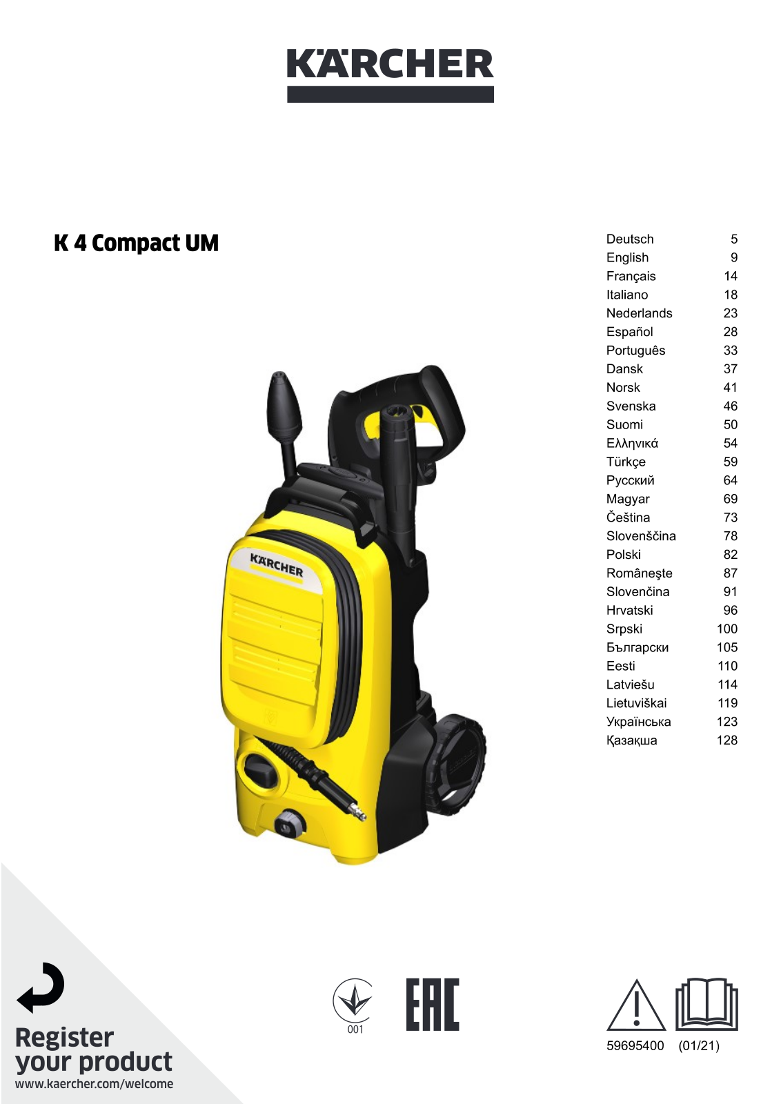 KARCHER K4 Compact UM 1.679-406.0 User guide - ManualMachine.com