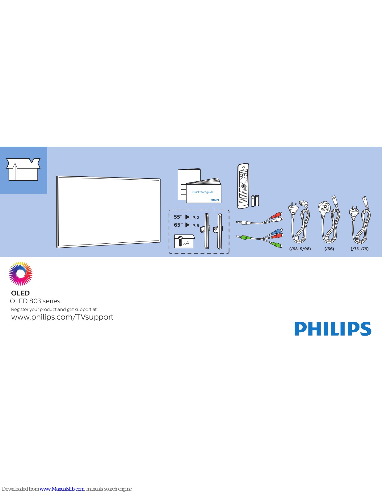 Philips OLED 803 series Quick Start Manual - ManualMachine.com
