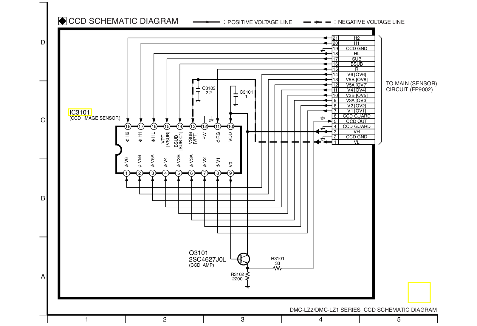 PANASONIC DMC-LZ2, DMC-LZ2PPALLSVC, DMC-LZ2EG-K, DMC-LZ2PP SCHEMATIC DIAGRAMS s ccd