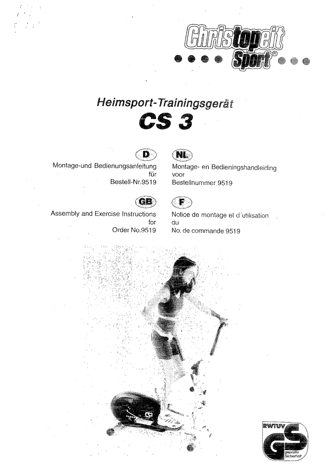 Christopeit CS 3 User Manual