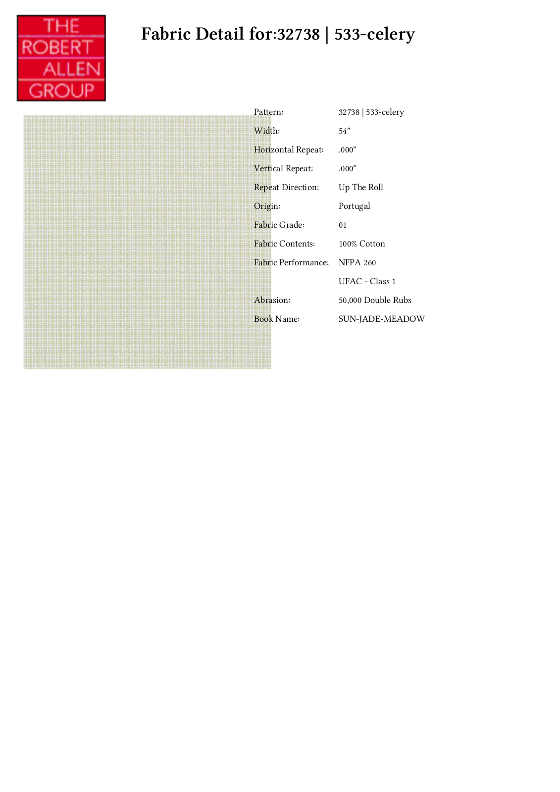 Duralee CRAL6340 Specifications - ManualMachine.com