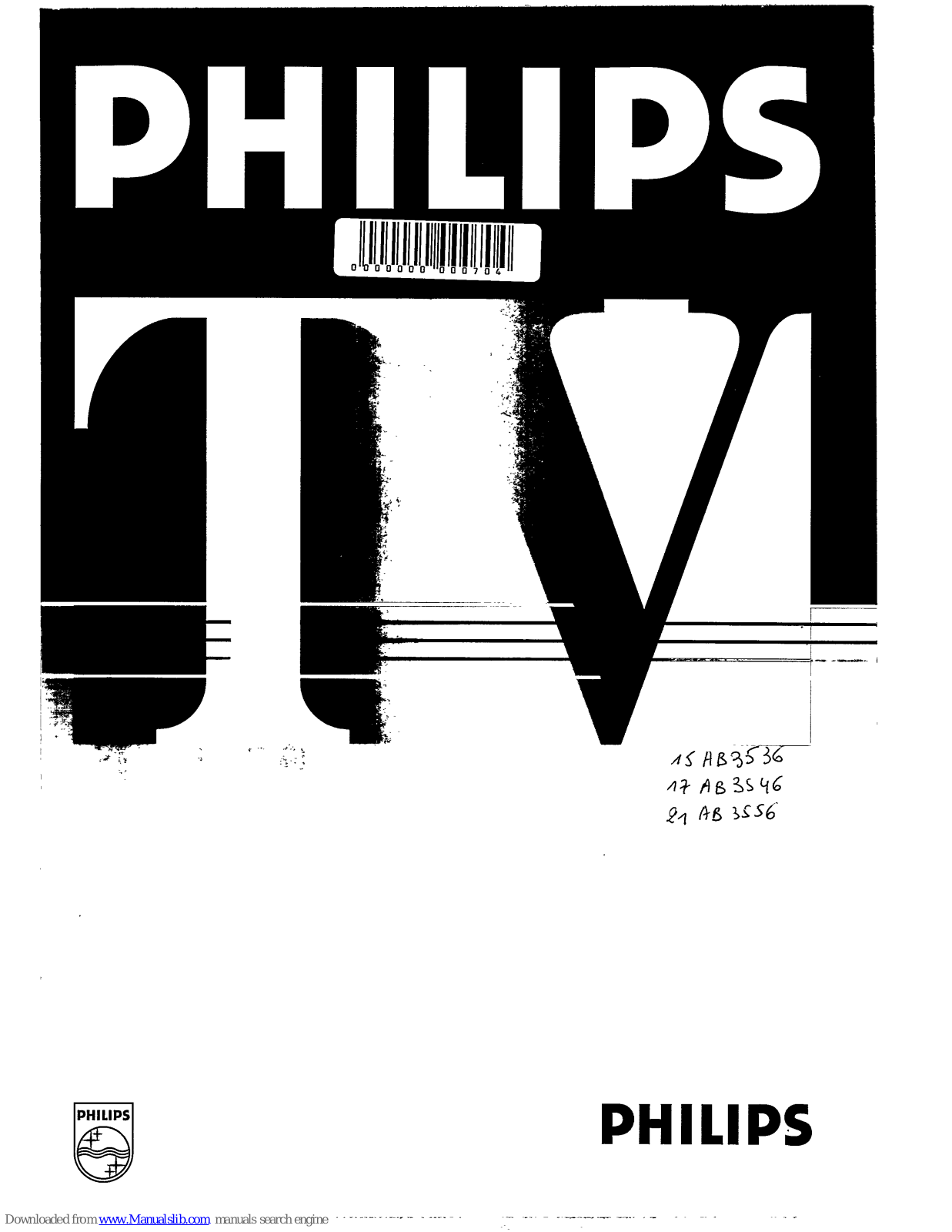 Philips 15AB3536, 17AB3546, 21AB3536 User Manual