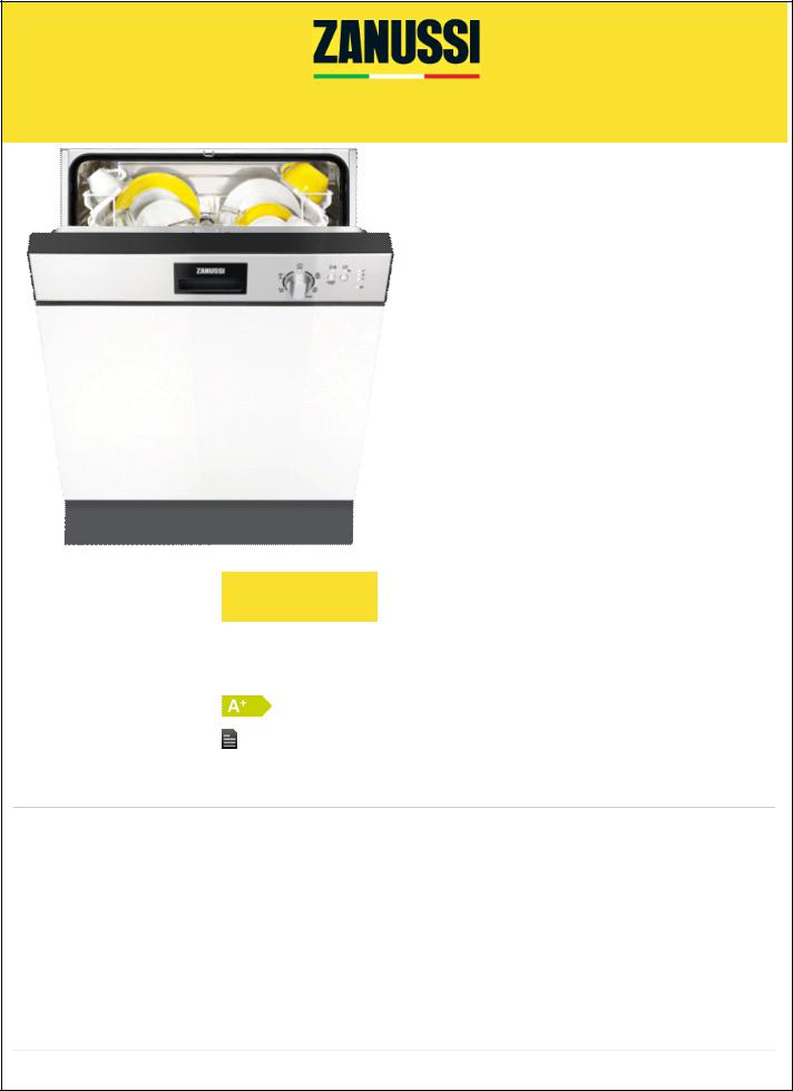 Zanussi ZDI21001XA User Manual