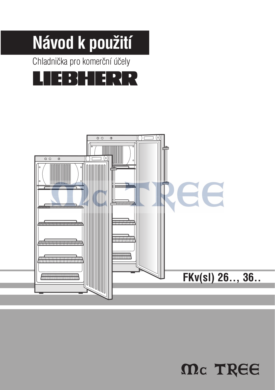 Liebherr FKvsl 2610, FKvsl 5410, FKvsl 2612 User Manual