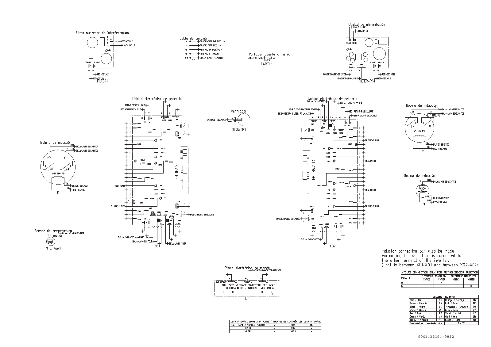 Bosch NIT5469UC Further installation information