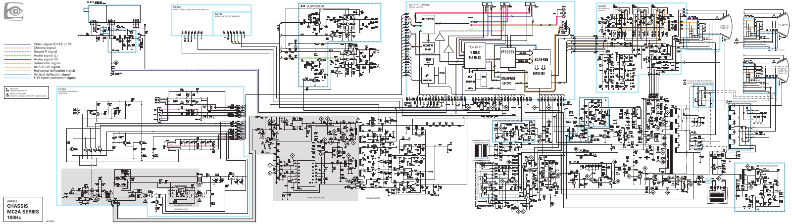 SALORA MC2A Schematic