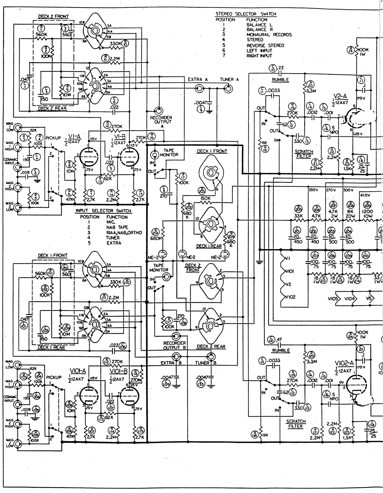 H.H. Scott 299-DCI Schematic