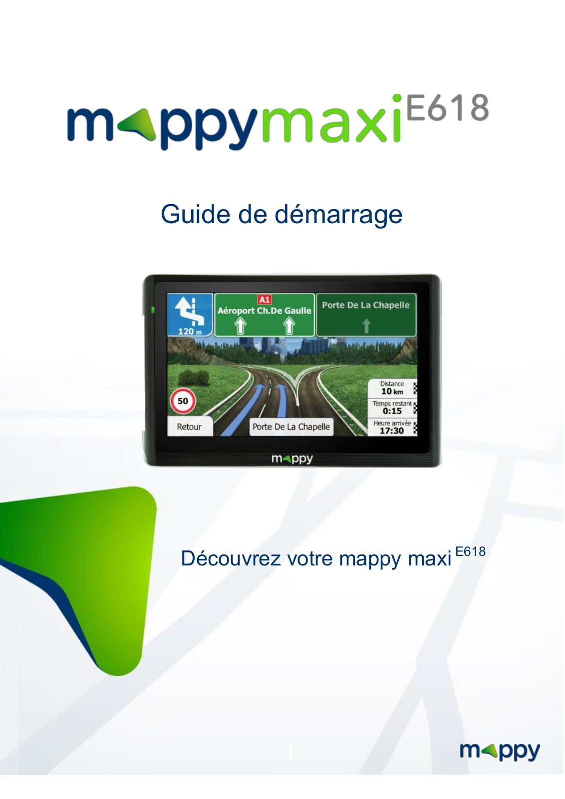 MAPPY E618 Guide de démarrage