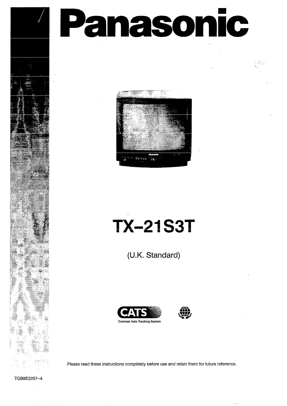 Panasonic TX-21S3T User Manual