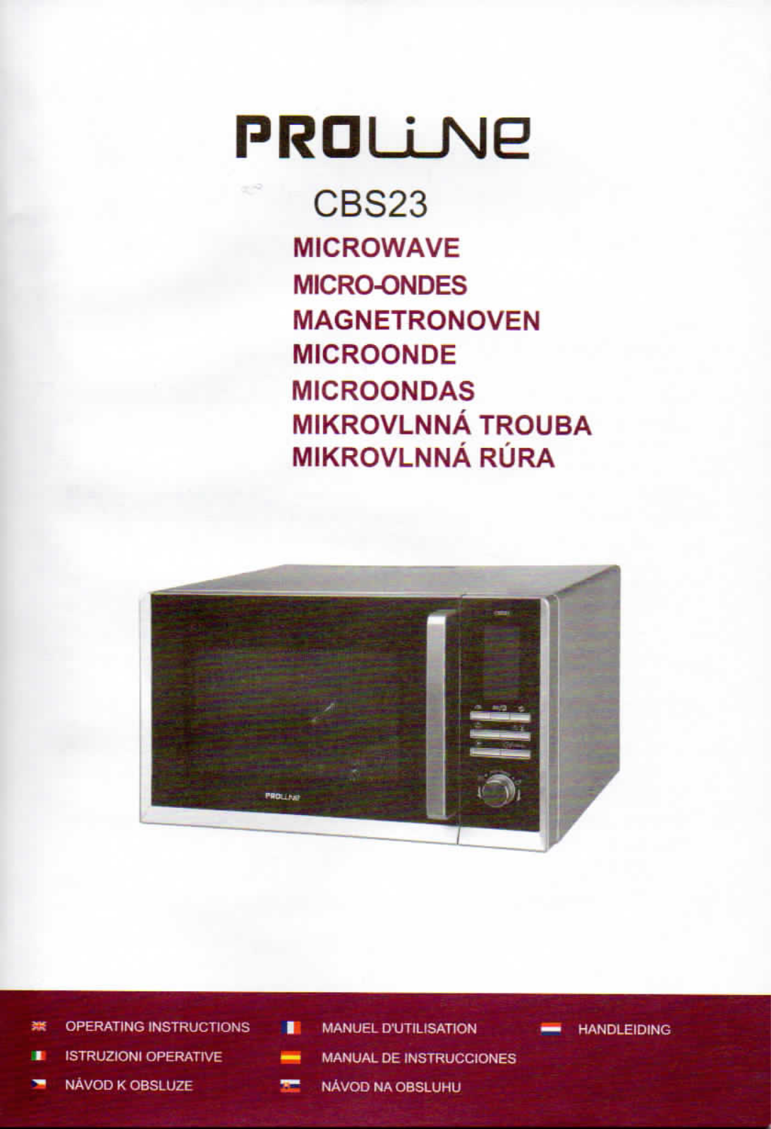 PROLINE CBS23 User Manual