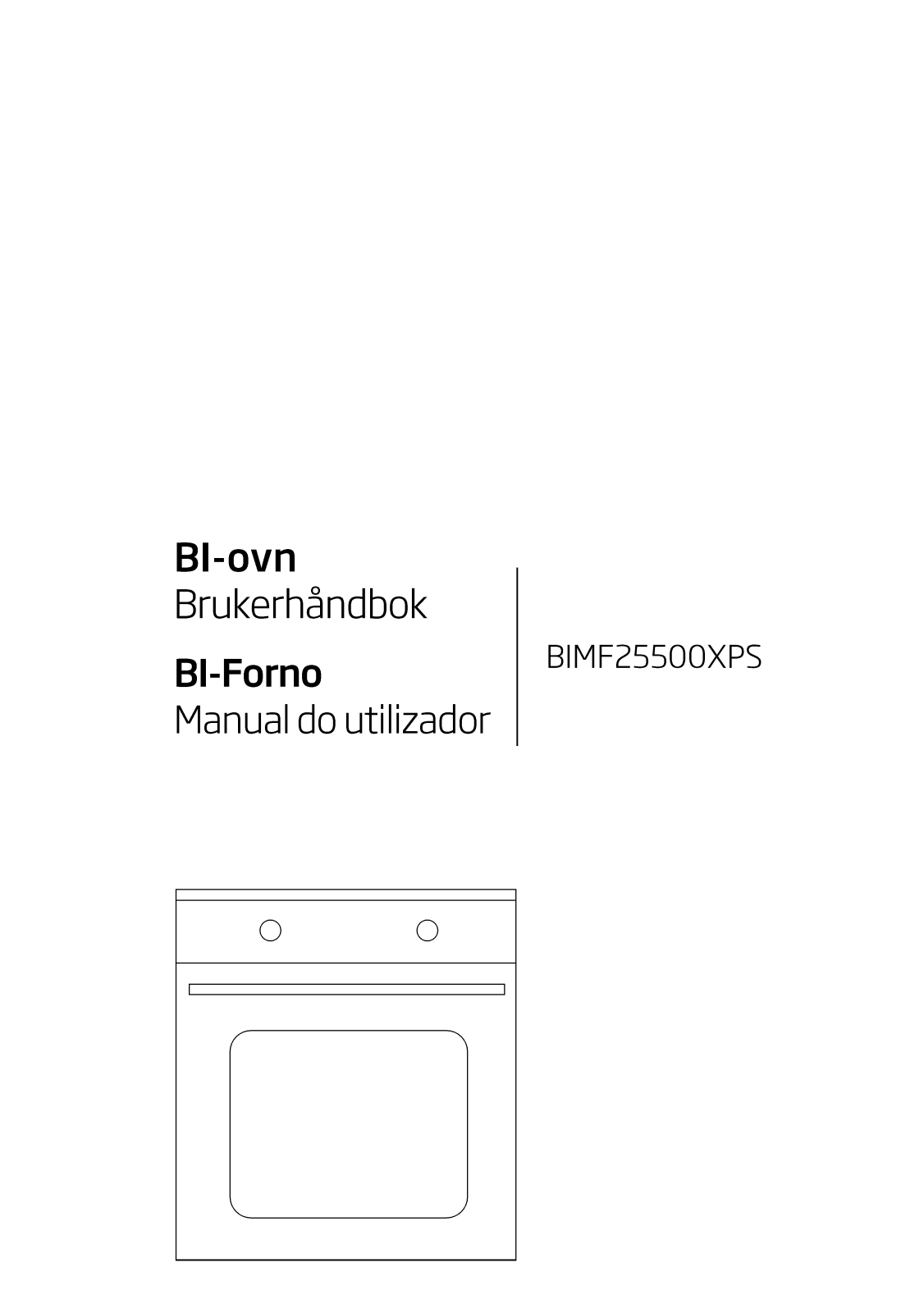 Beko BIMF25500XPS User manual