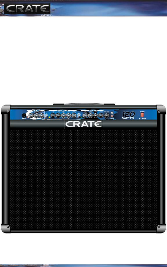 Crate Amplifiers XT120R User Manual