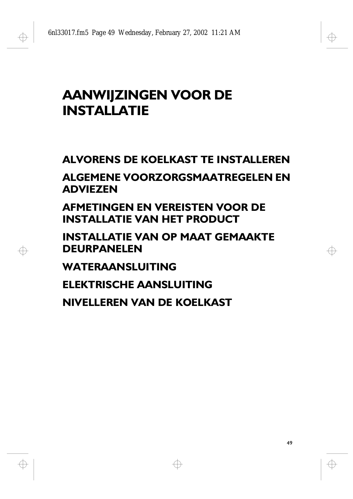 Whirlpool S25C CSS31-1 INSTRUCTION FOR USE