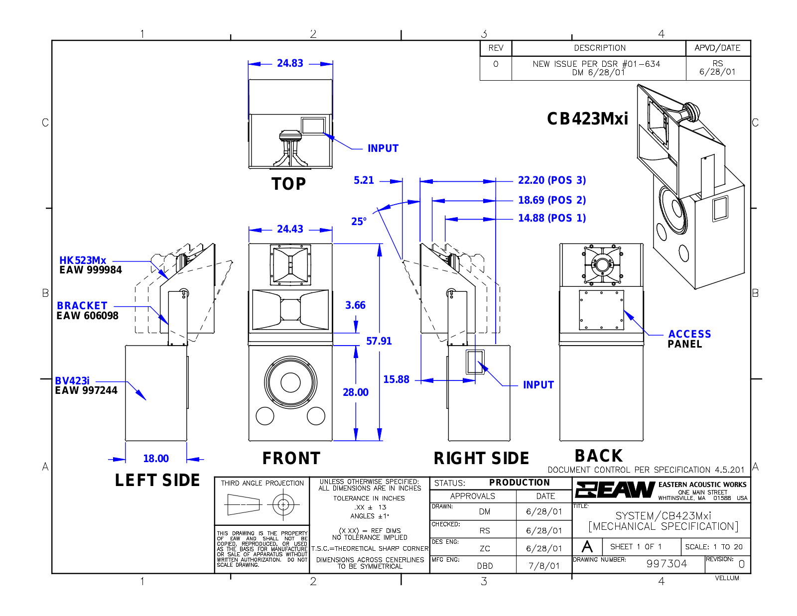 Panasonic CB423Mxi Service Manual