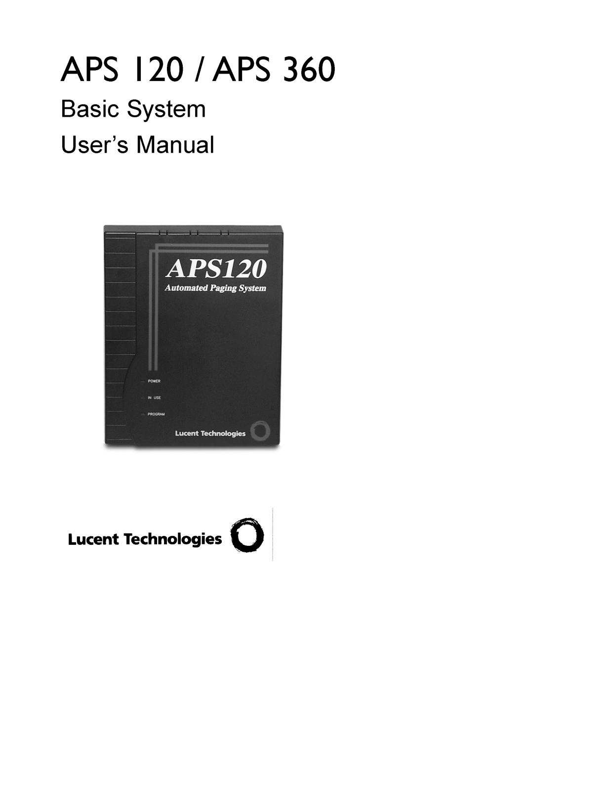 Avaya Bogen APS 120, Bogen APS 360 User Manual