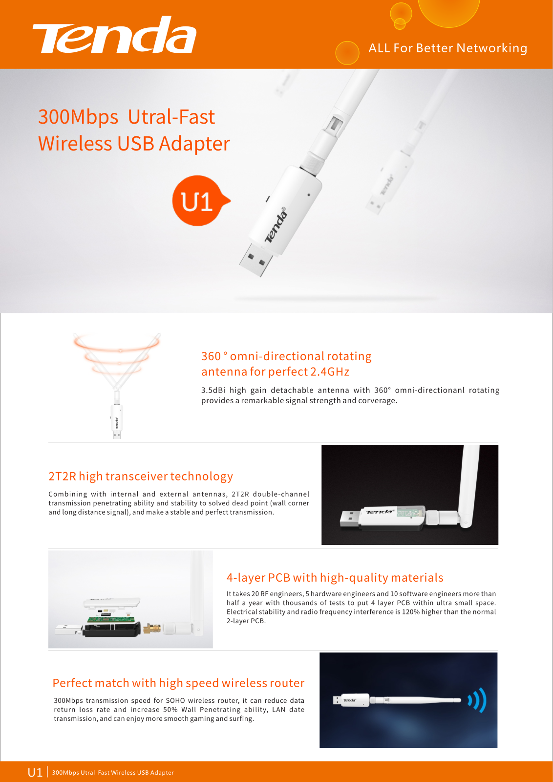 Tenda U1 User Manual