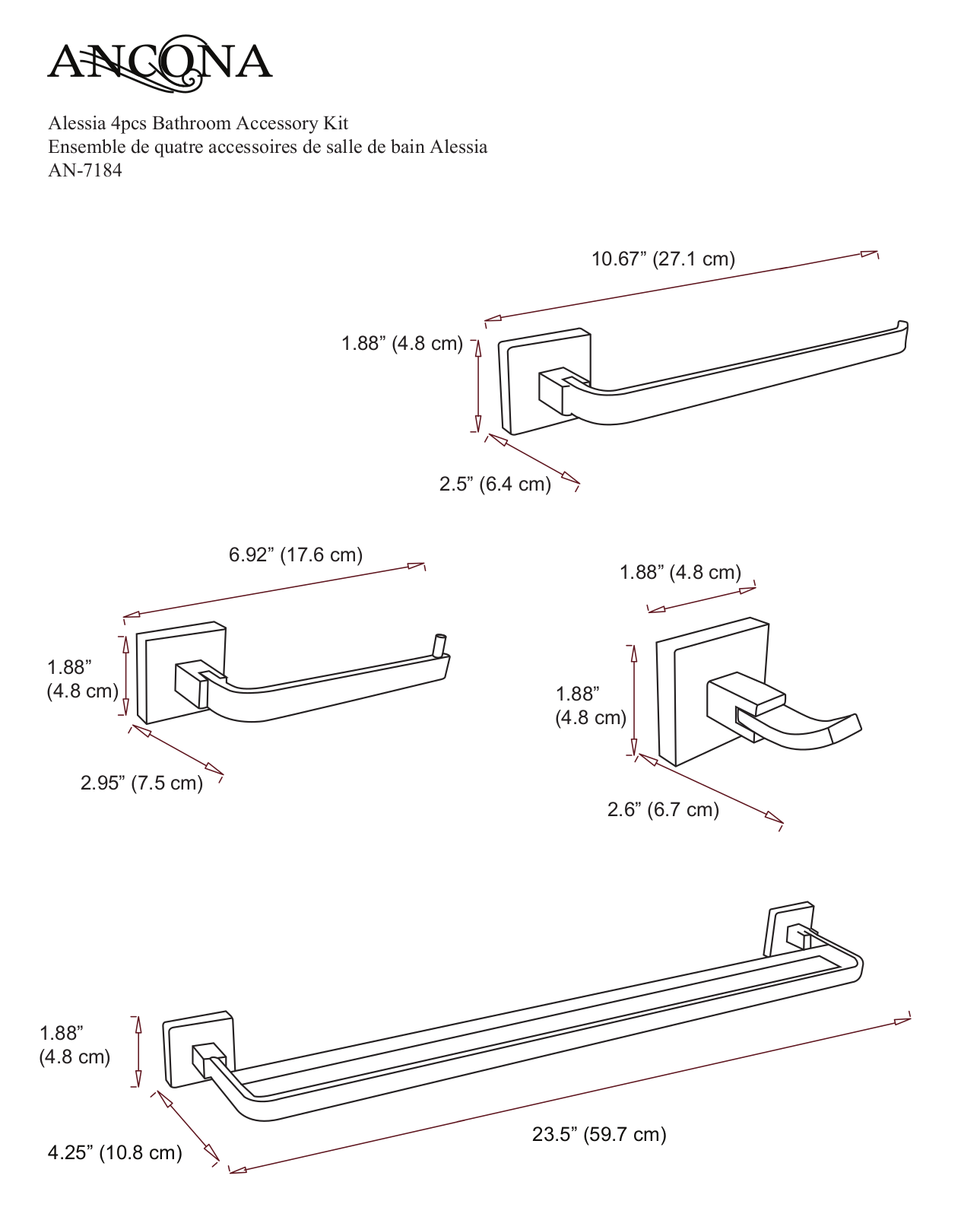 Ancona ACDA1110 Specifications - ManualMachine.com