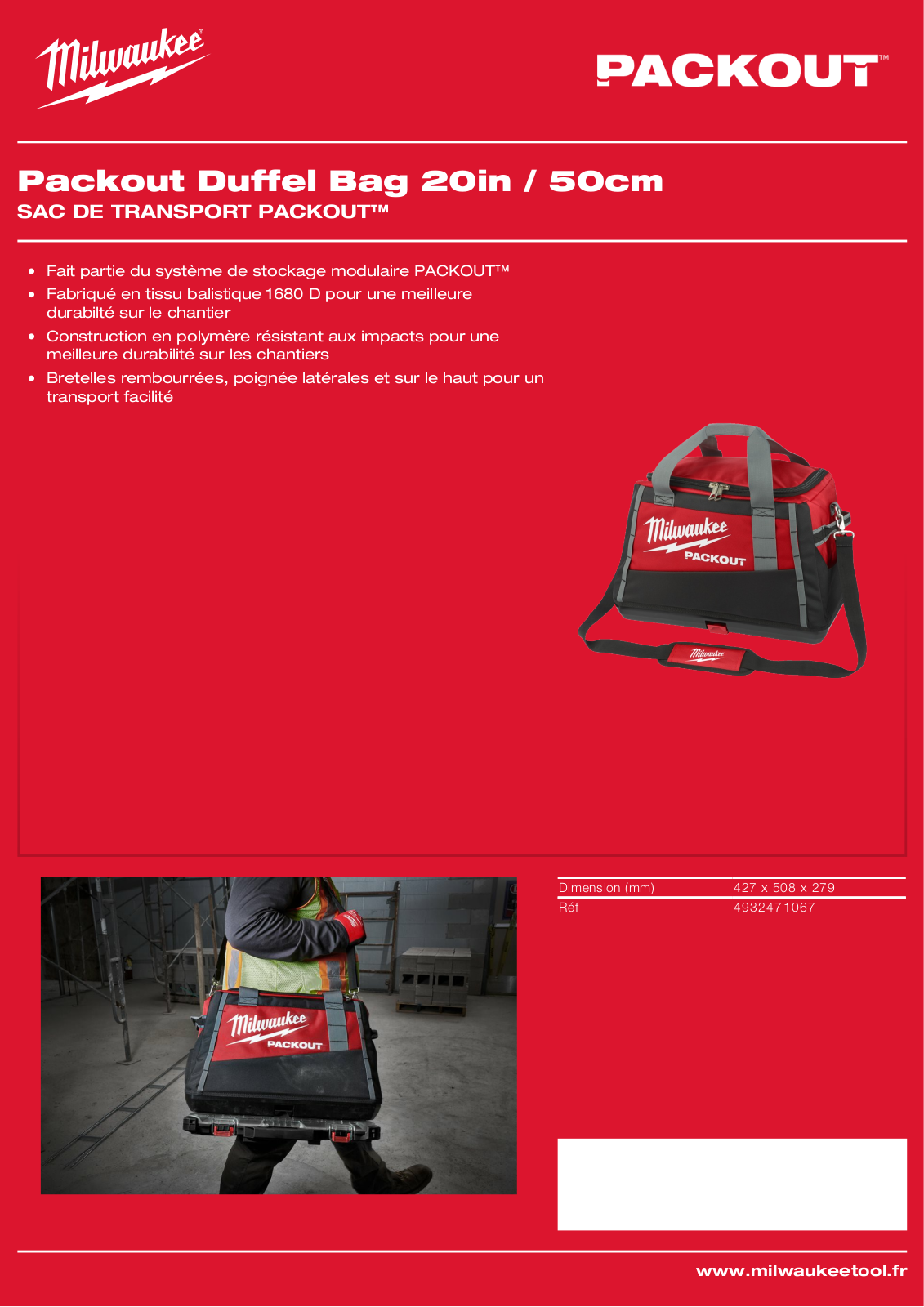 Milwaukee 4932471067 Specification - ManualMachine.com