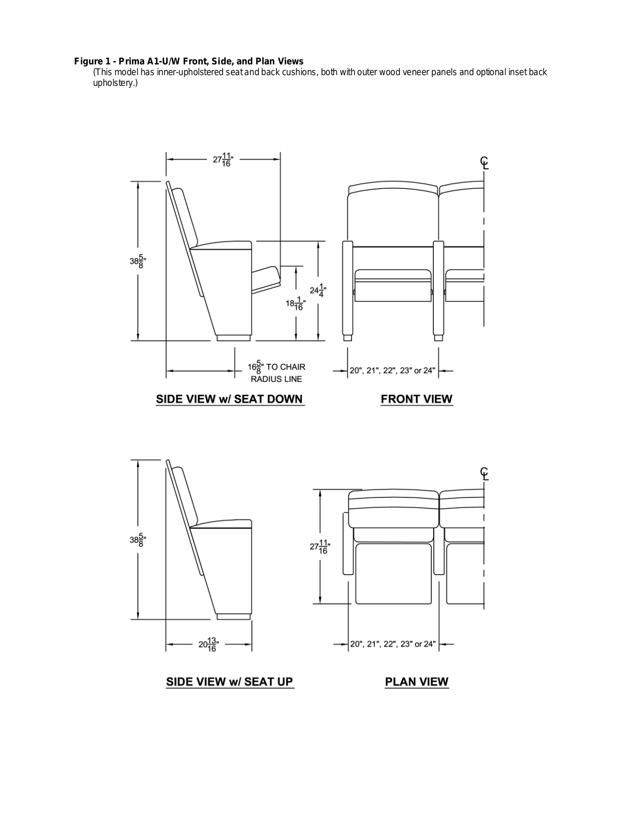 Theatre Solution Prima Planning Drawings User Manual