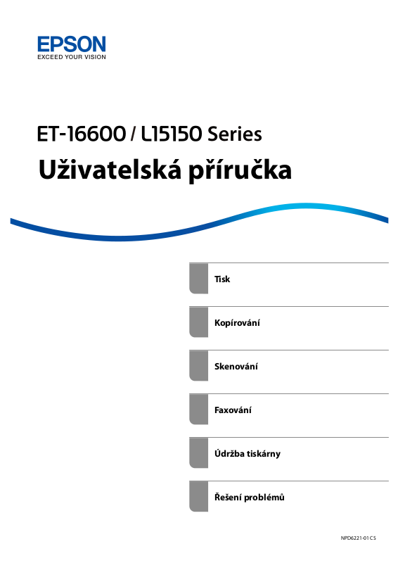 Epson Eco Tank L15150 Manual 1666