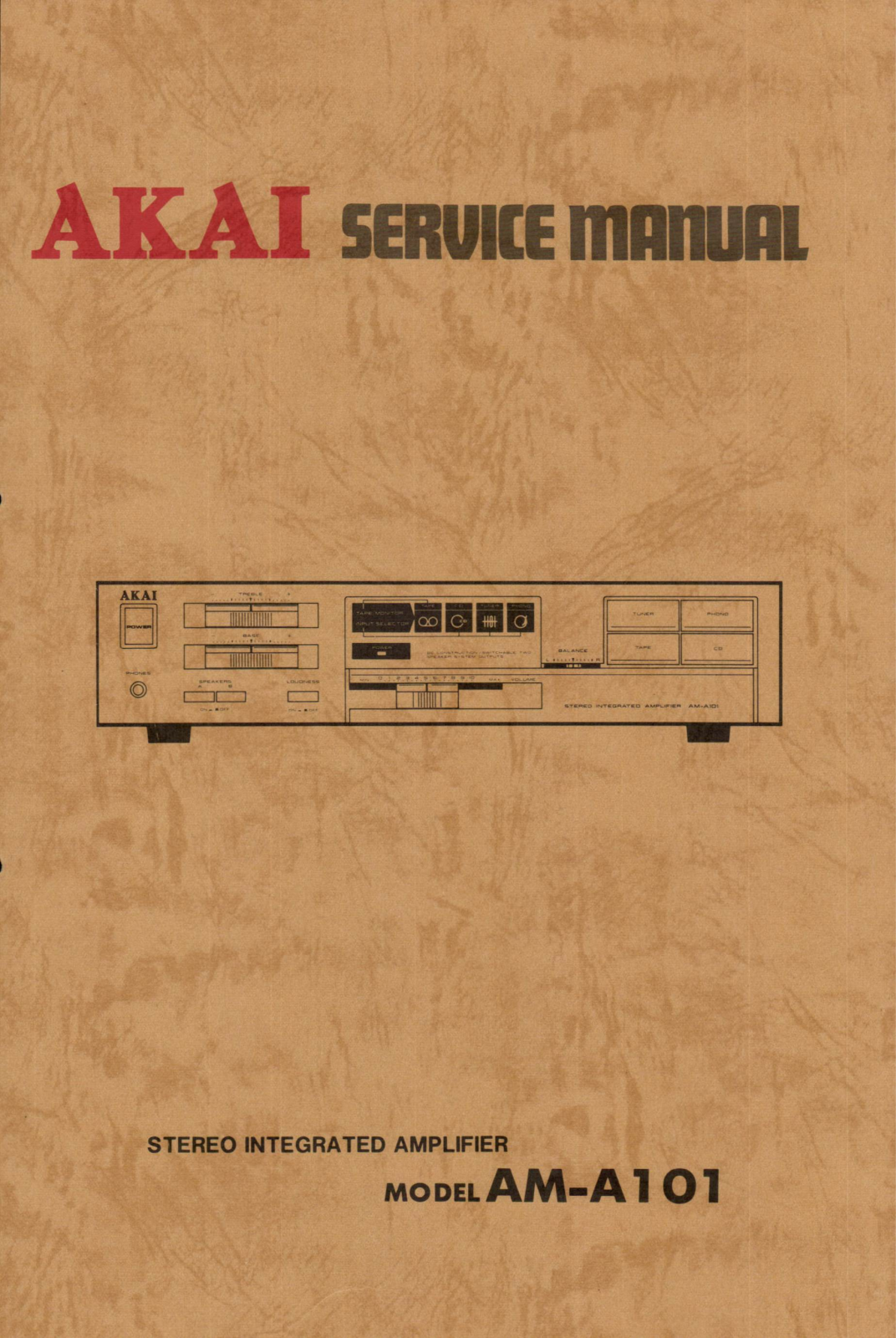 Akai AM-A101 Service Manual