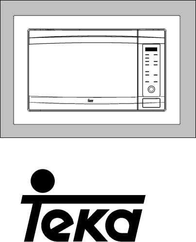 Teka TMW22BIS User Manual