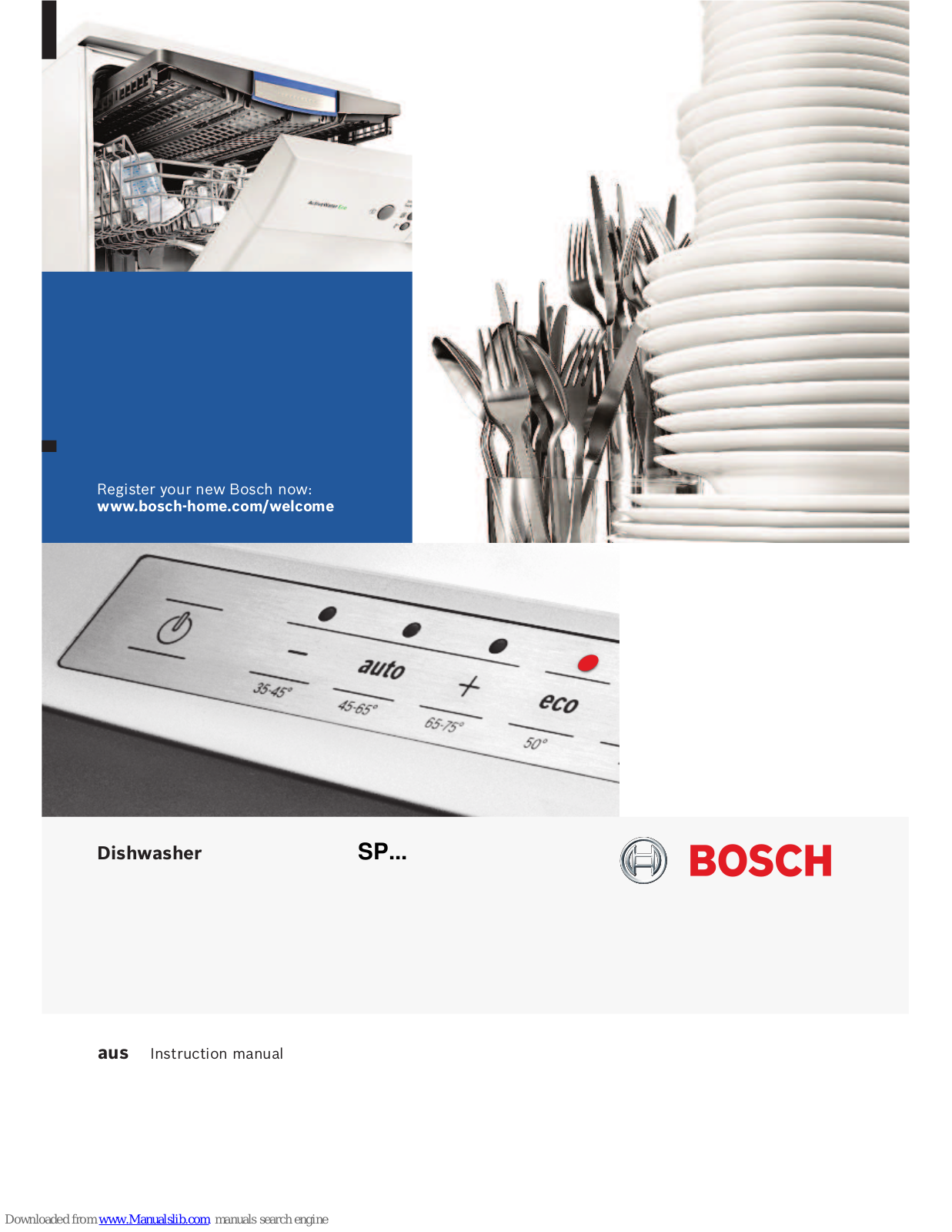 Bosch SP Instruction Manual