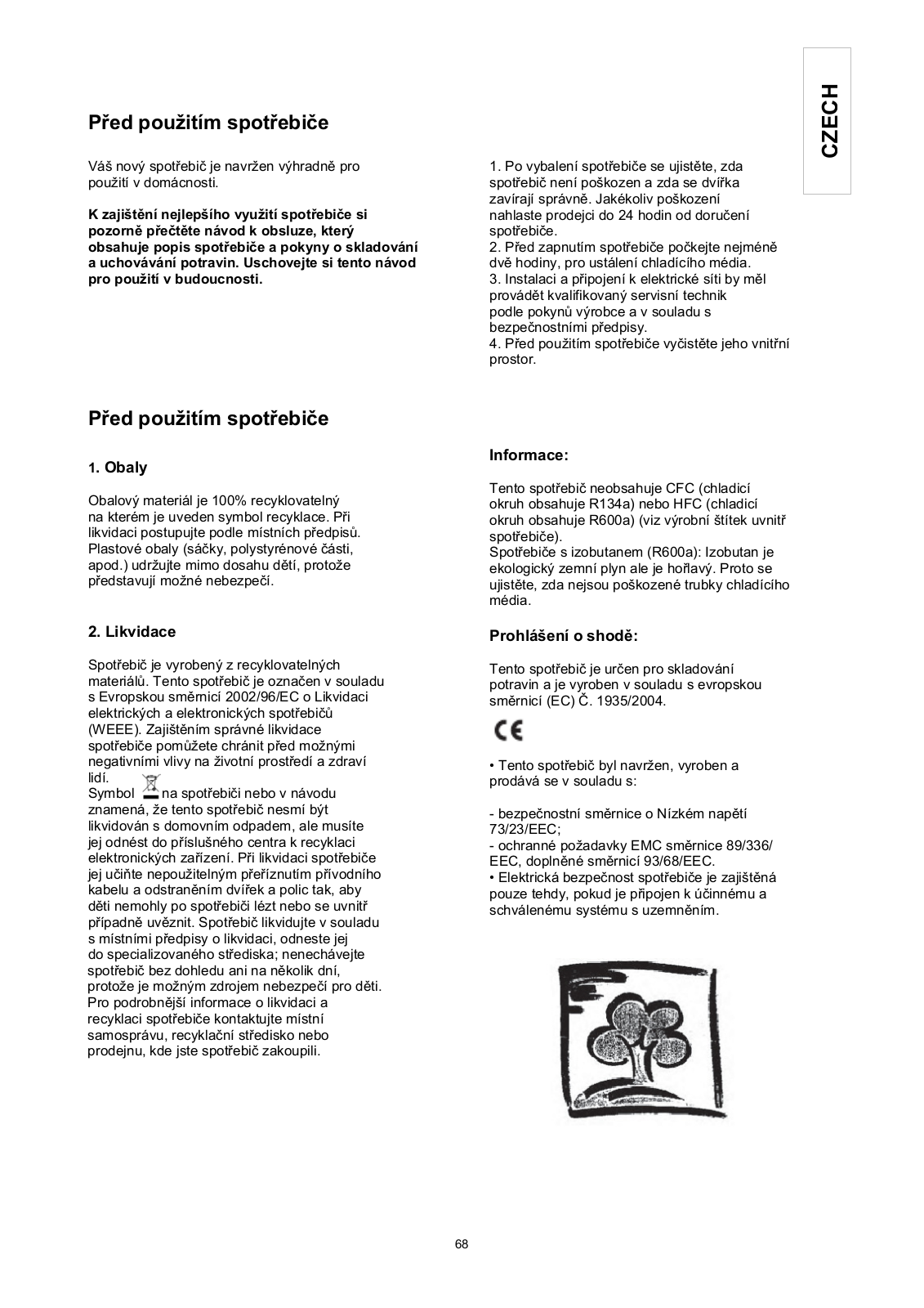 Candy CRDS 5144 X, CRDS 5144 W User Manual