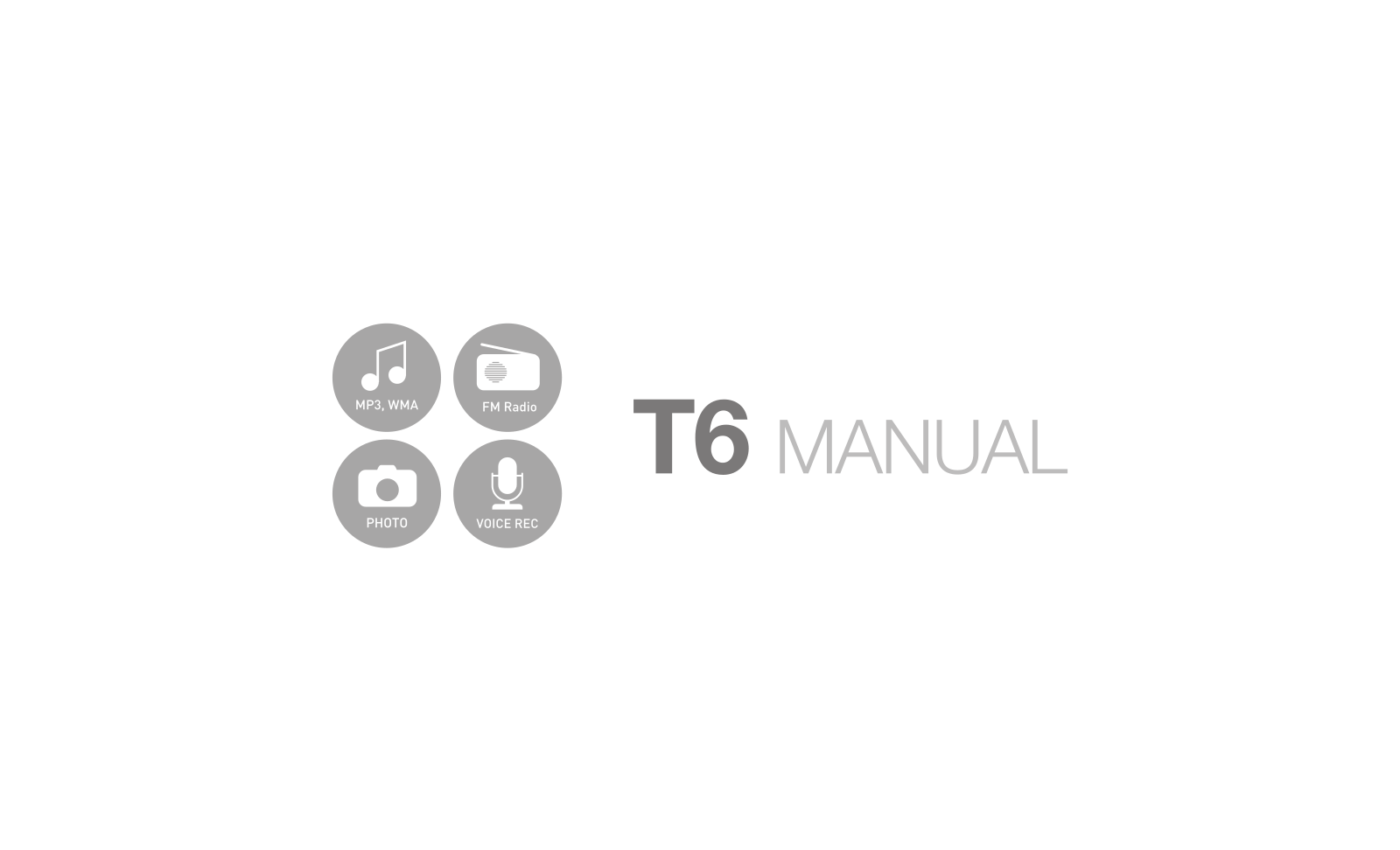 IRIVER T6 User Manual