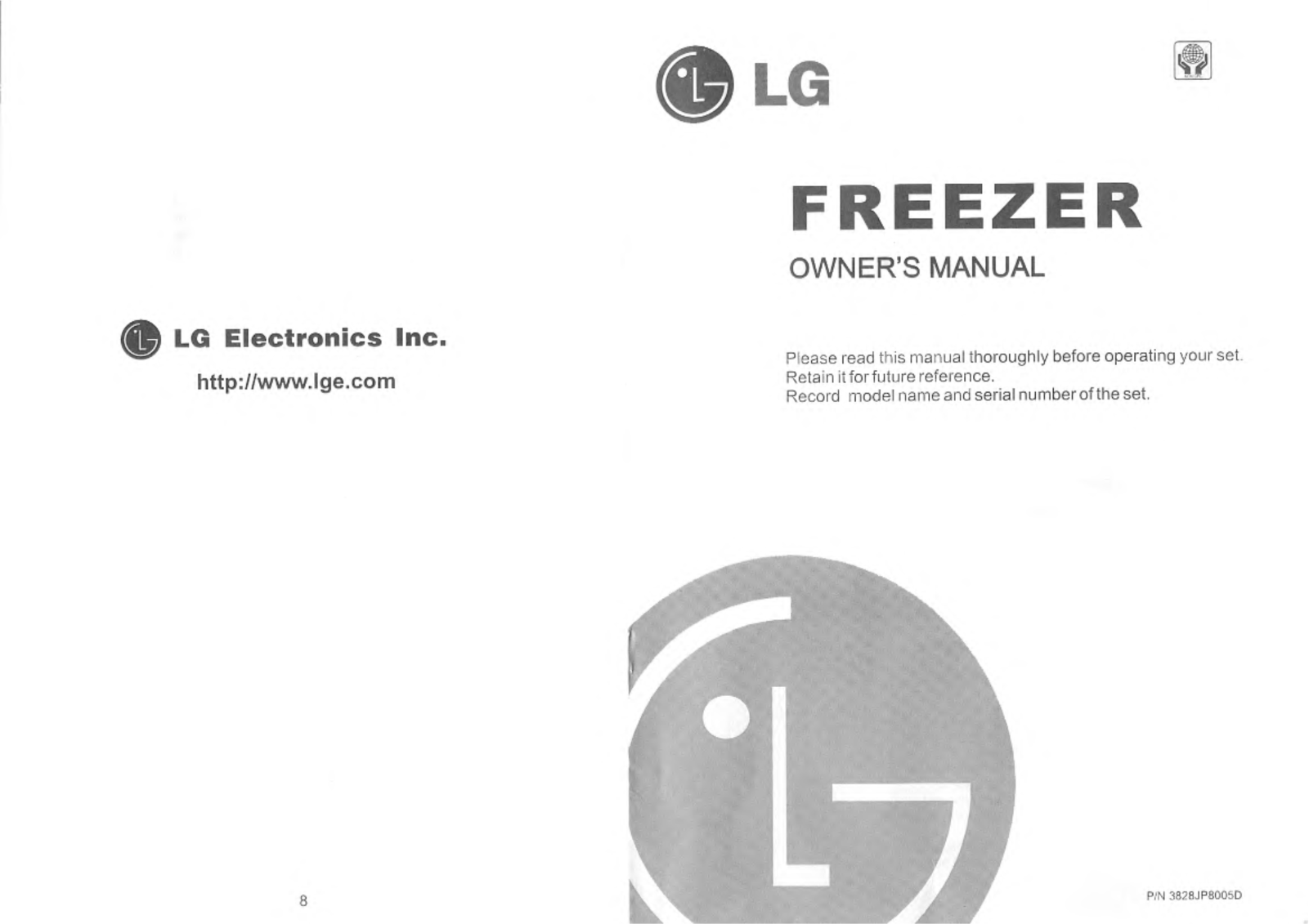 LG GF-201GV User Manual