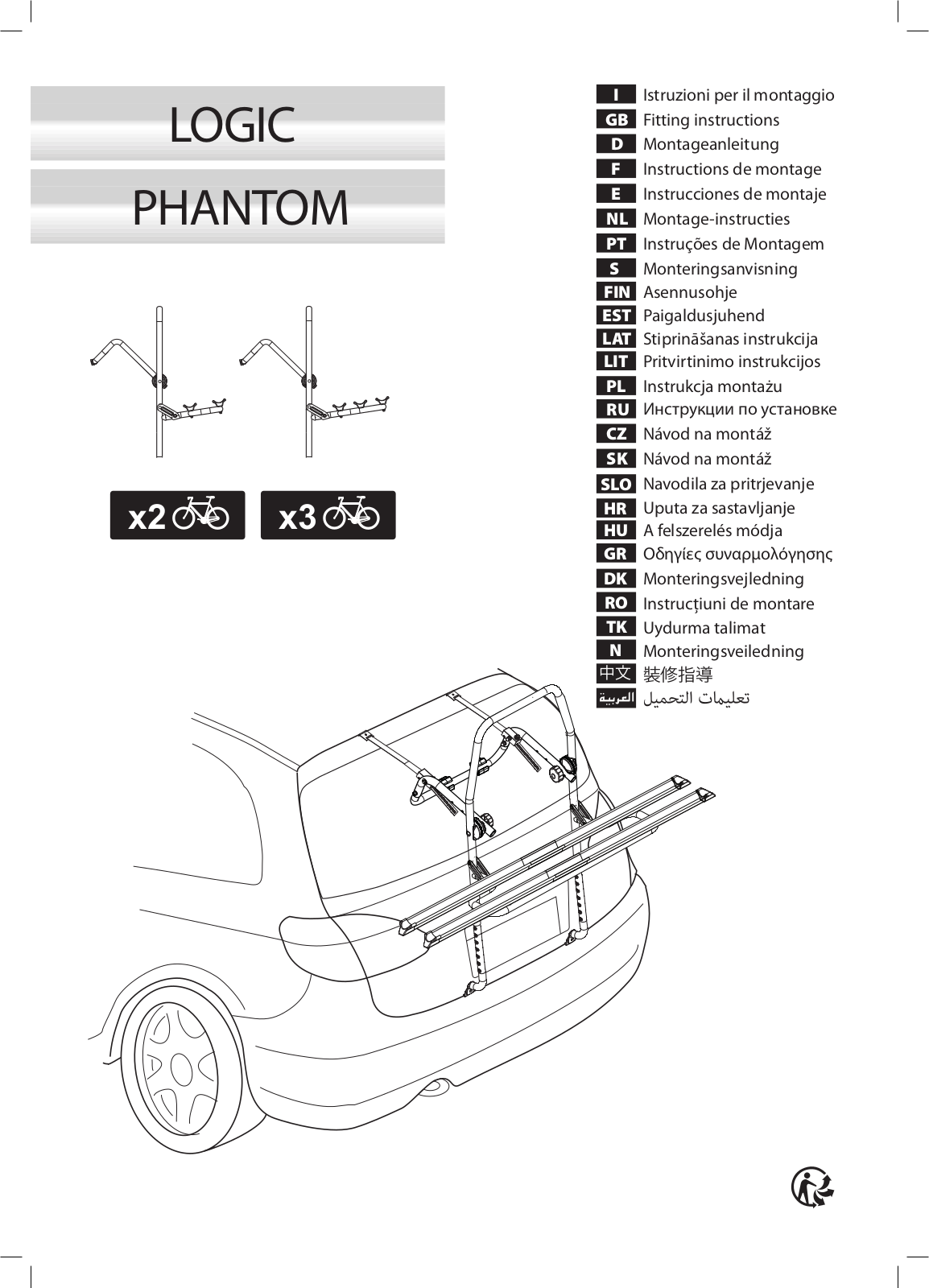 Menabo Logic 3 User Manual - ManualMachine.com