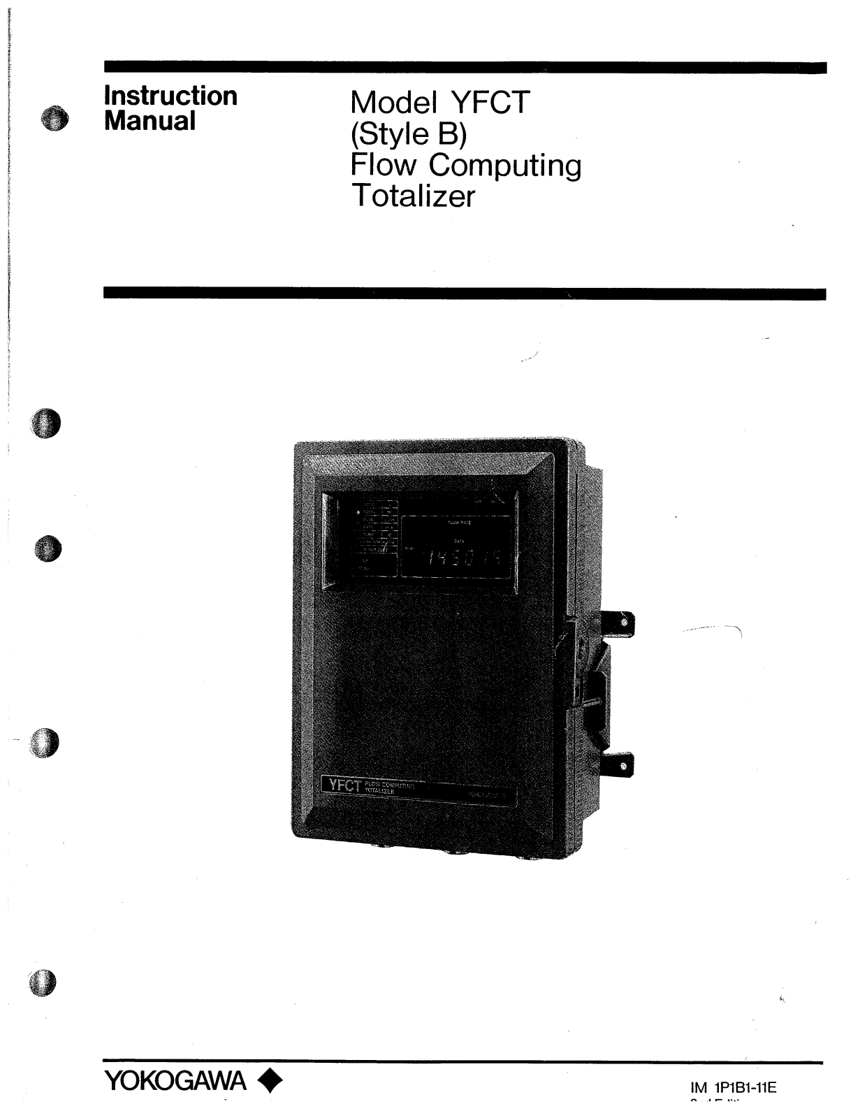 Yokogawa Yfct User Manual