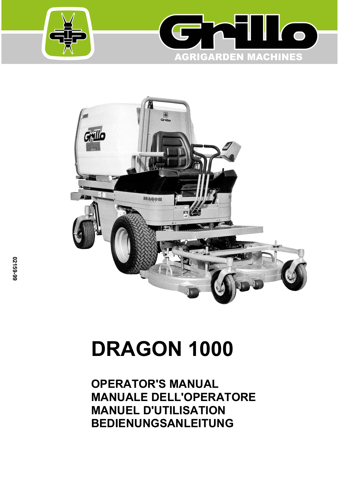 Grillo FD1000 - DRAGON User Manual