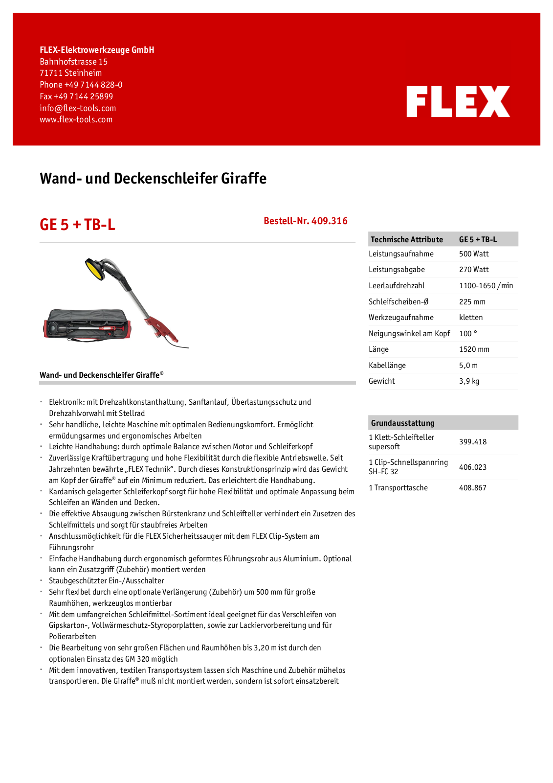 Flex GE 5 + TB-L User Manual