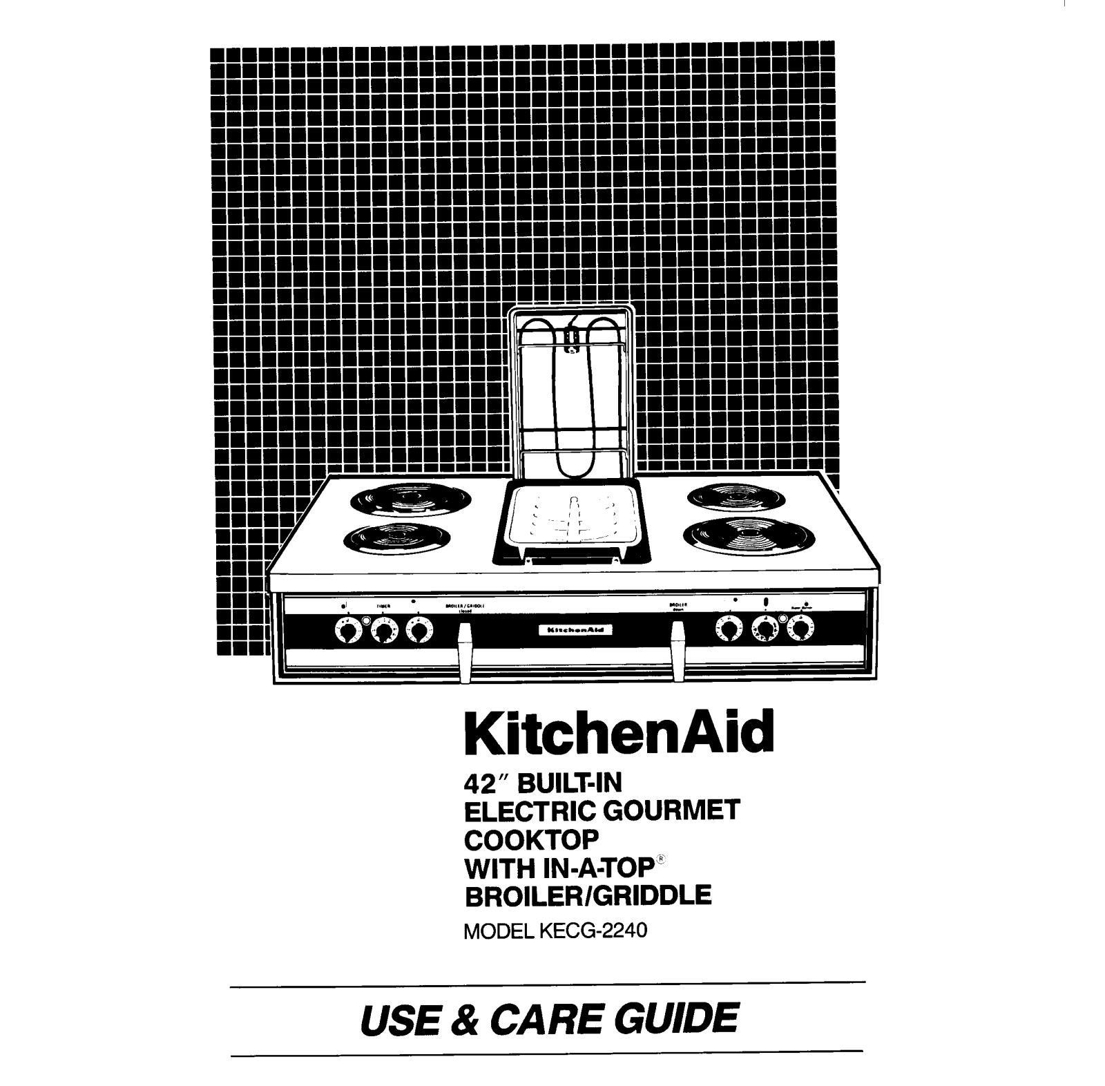 KitchenAid KECG-2240 User Manual