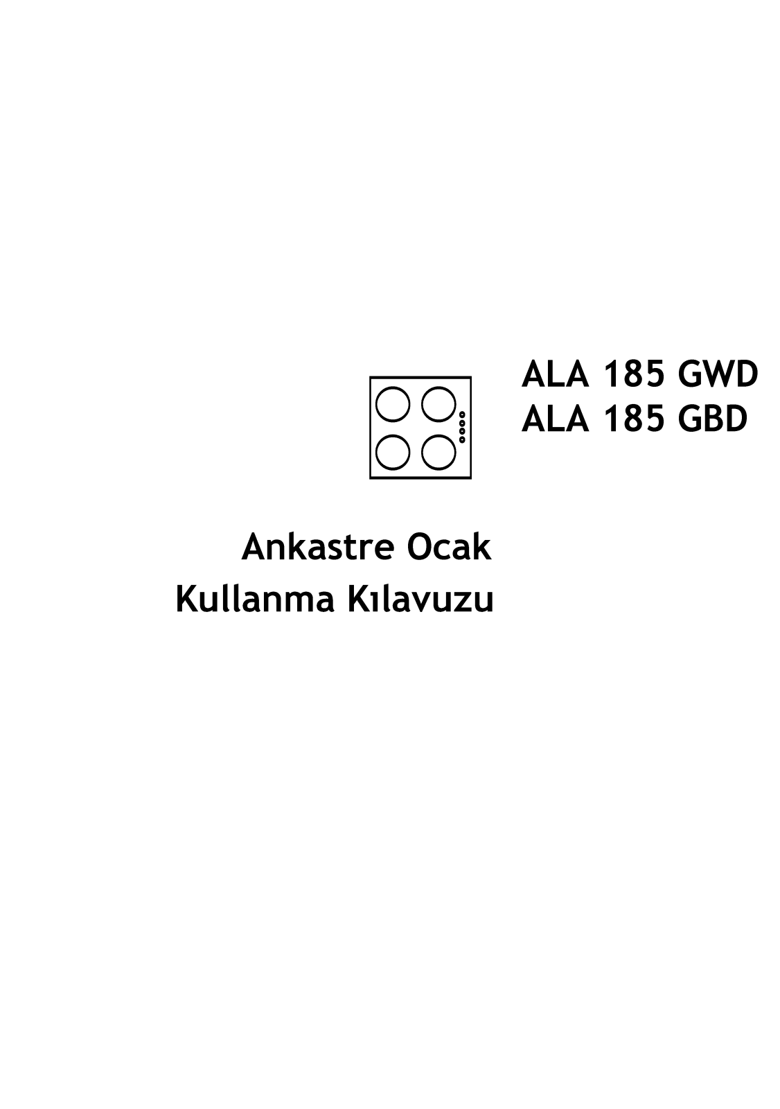 Altus ALA185GWD User manual