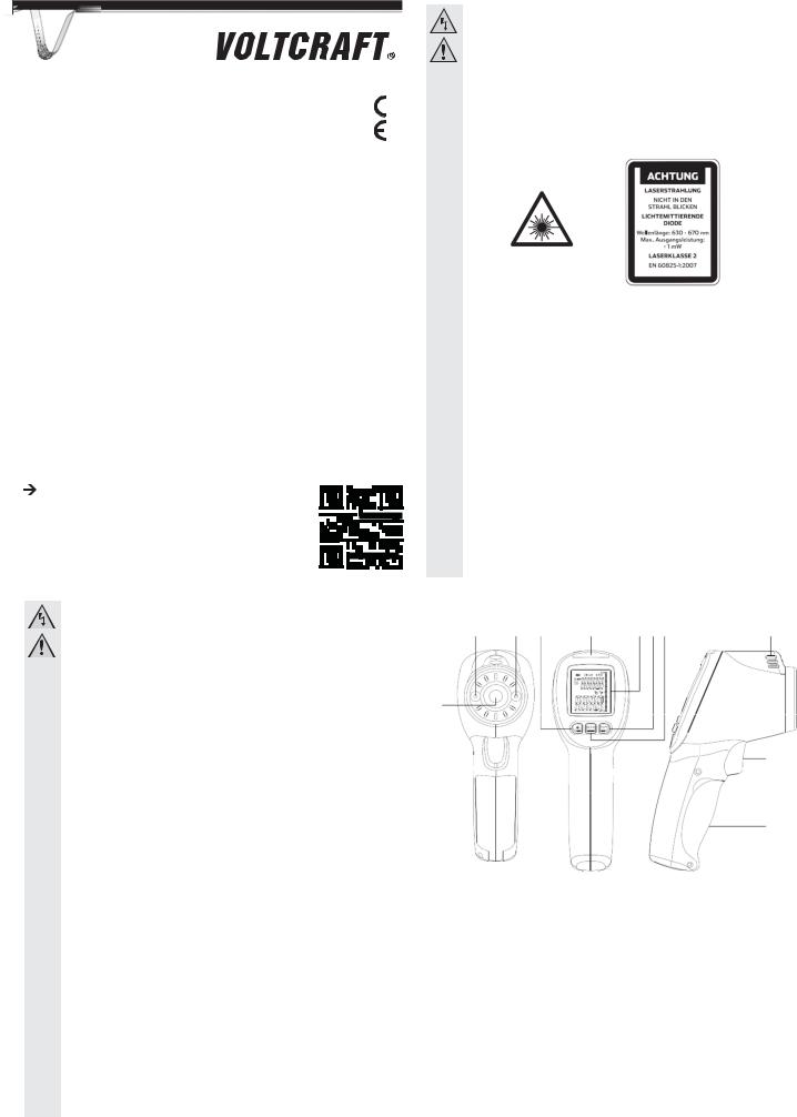 VOLTCRAFT IR-SCAN-350RH/2 User guide