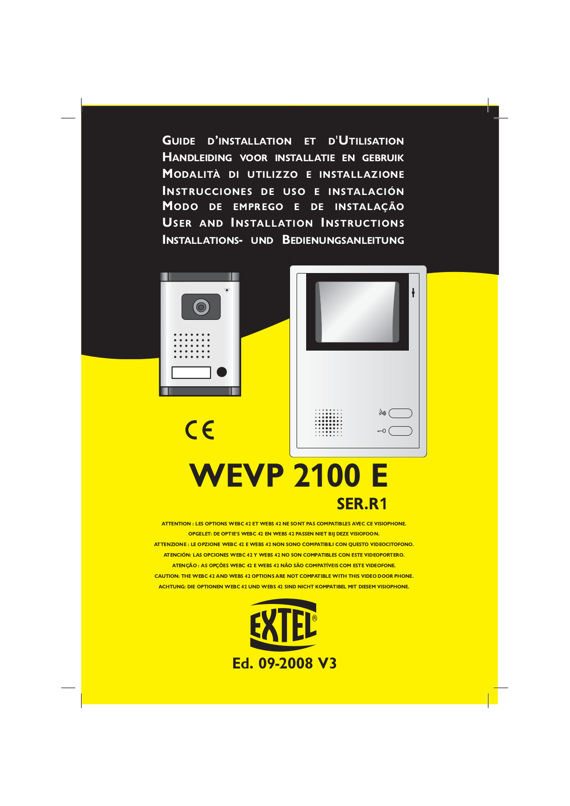 Extel WEVP 2100 E User Manual