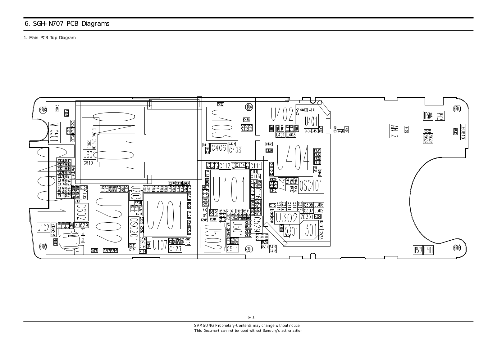 Samsung N707 PCB  Diagrams