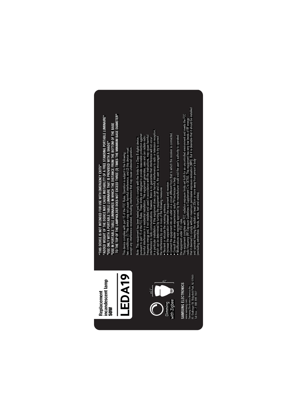 Samsung SI-I8W132UL0US User Manual