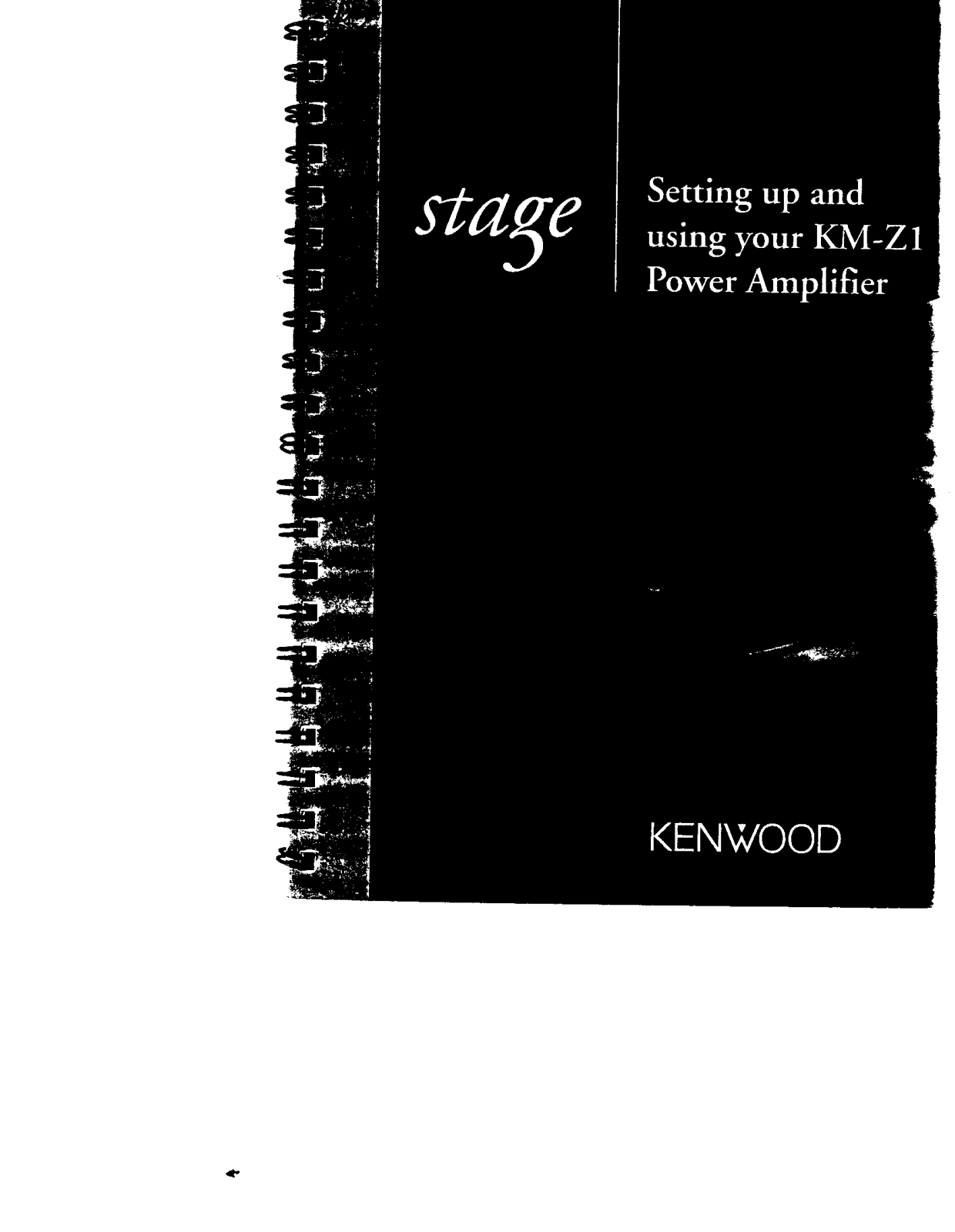 Kenwood KM-Z1 User Manual