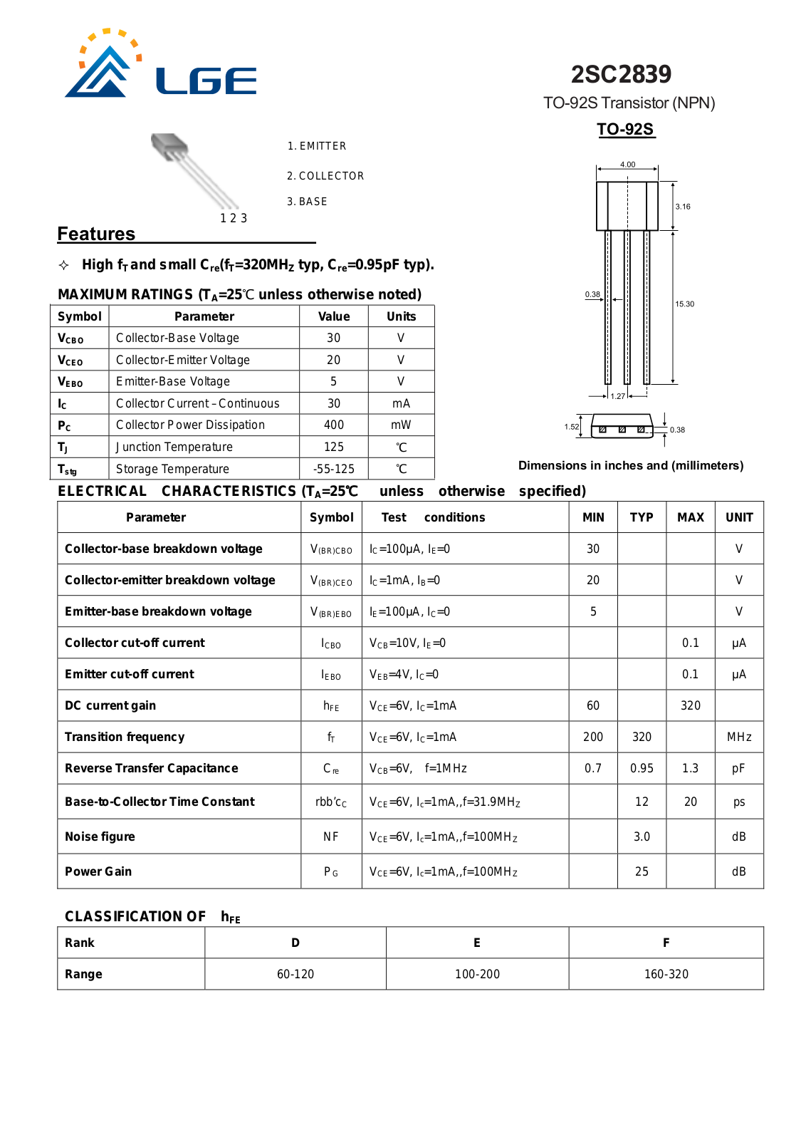 LG 2sc2839 Datasheet - ManualMachine.com