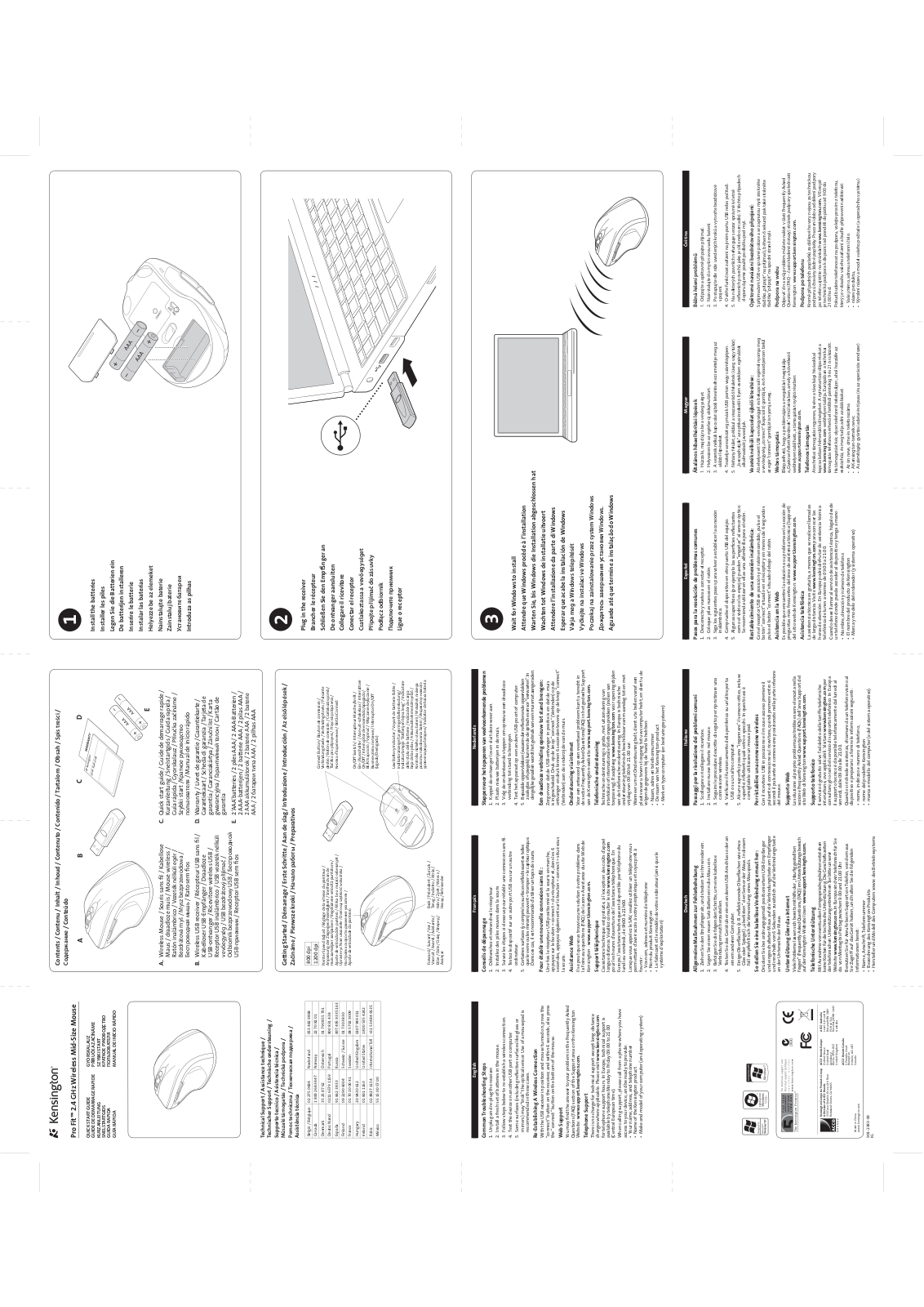 Kensington M01092 M User Manual