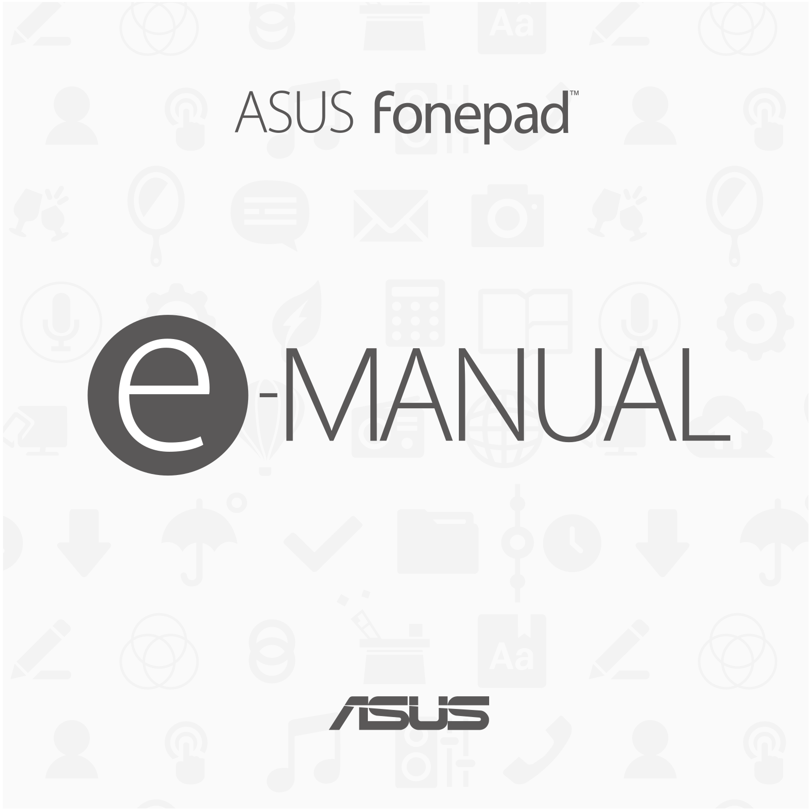 Asus FE170CG User Guide