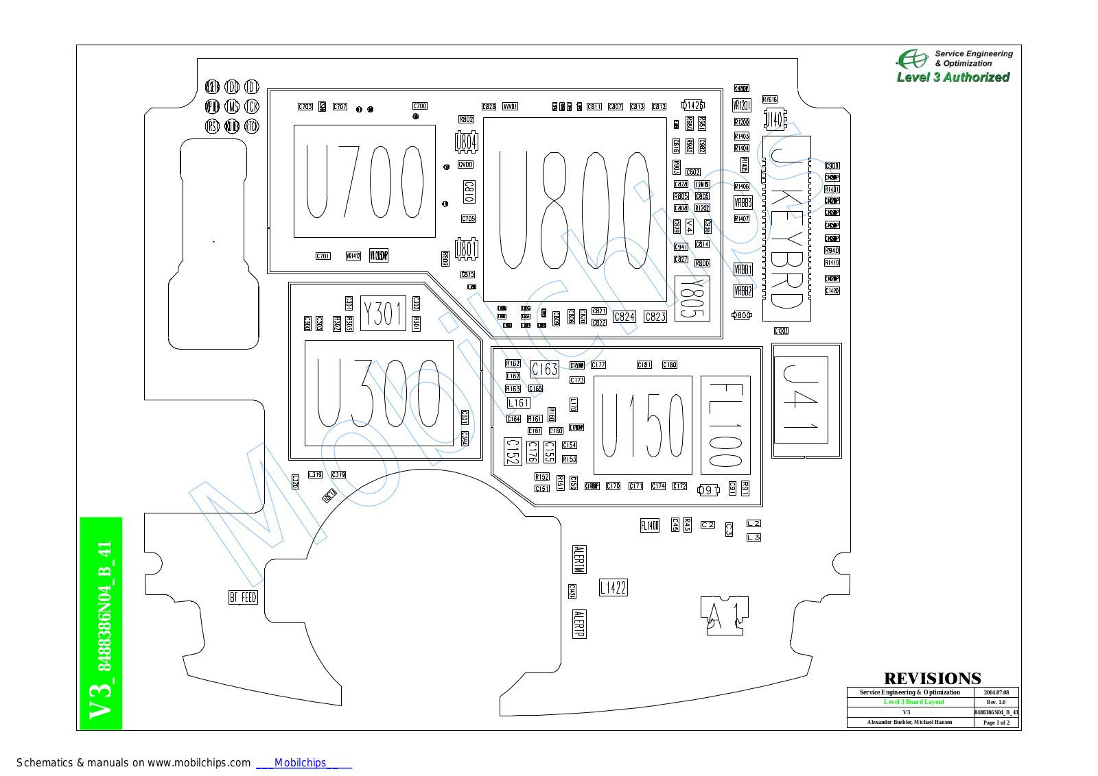 Motorola V3 Schematic