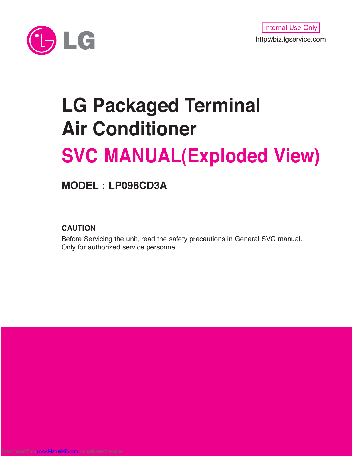 LG LP096CD3A User Manual